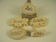 5 Antike Art deco Andenken