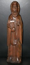 Alte Holzfigur Jesus ?Priester