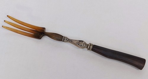 Antike gabel horn knochen - antike,