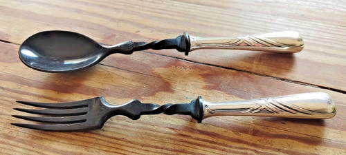 Wmf salatbesteck horn - salatbesteck,
