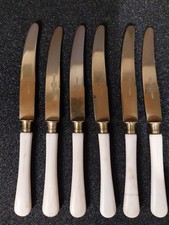 6 x Dessert /Obst Messer Mit