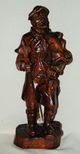 Große holzfigur wächter - große, holzfigur 